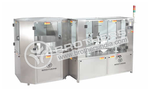 Automatic Unscrambler with Linear Air Jet Cleaning Machine