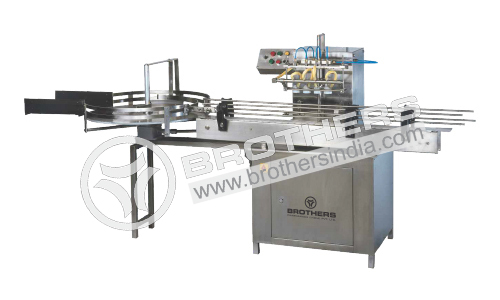 Automatic TWIN Head Air Jet Cleaning Machine
