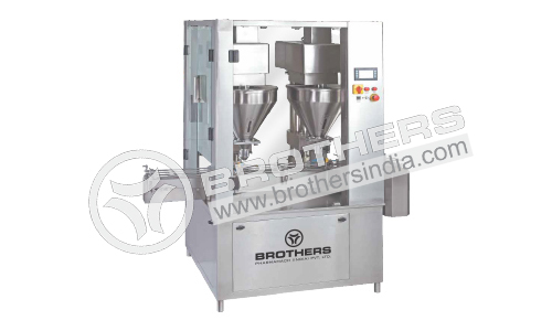 Twin Head Augur type Dry Syrup Powder Filling Machine