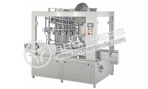 Rotary Monoblock Volumetric Liquid Bottle Filling and Capping Machine