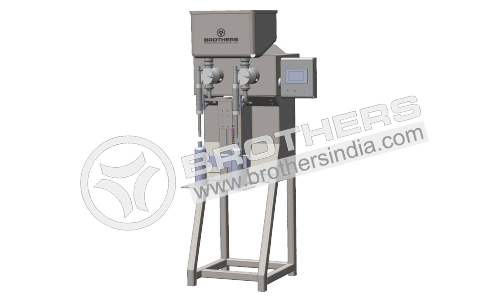 Semi Automatic Twin Head Gear Pump based Filling Machine