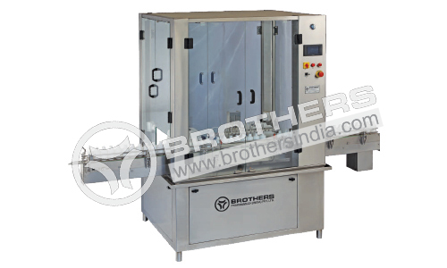 Linear Four Head Flow Meter based Liquid Filling Machine
