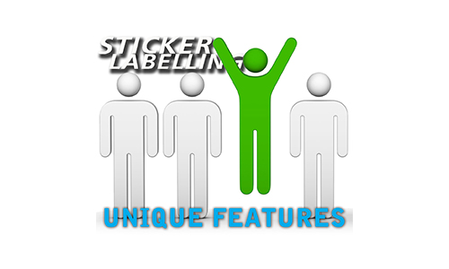 Unique Features of Sticker Labelling machine