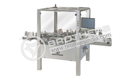 Wet Glue & Sticker Labelling Combine Machine